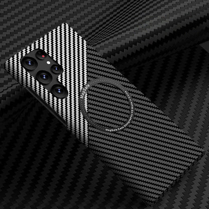 Samsung Galaxy Carbon Fiber Texture Ultra-Thin Phone Case
