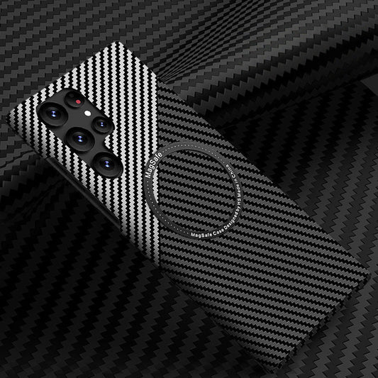 Samsung Galaxy Carbon Fiber Texture Ultra-Thin Phone Case
