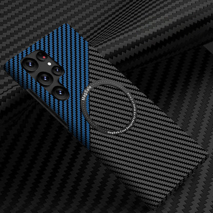 Samsung Galaxy Carbon Fiber Texture Ultra-Thin Phone Case