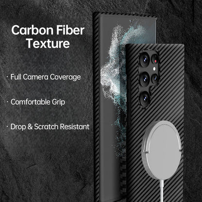 Samsung Galaxy Carbon Fiber Texture Ultra-Thin Phone Case