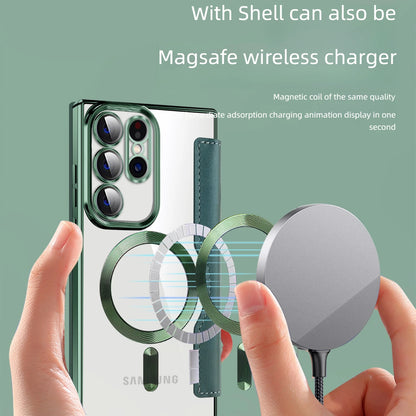 Flip Leather Card Slots Magnetic Phone Case For Samsung