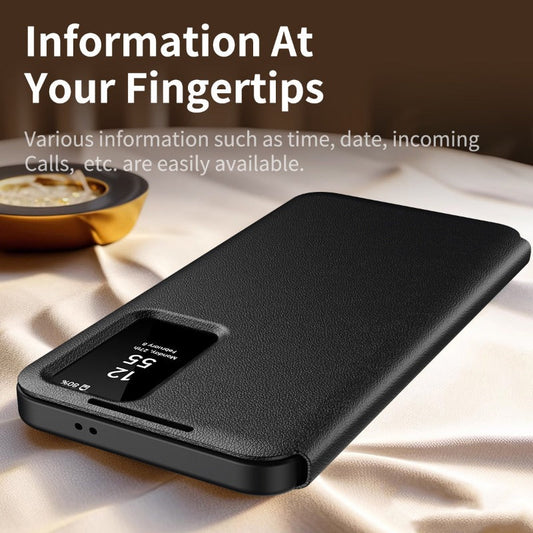 Smart window card insertion case for Samsung
